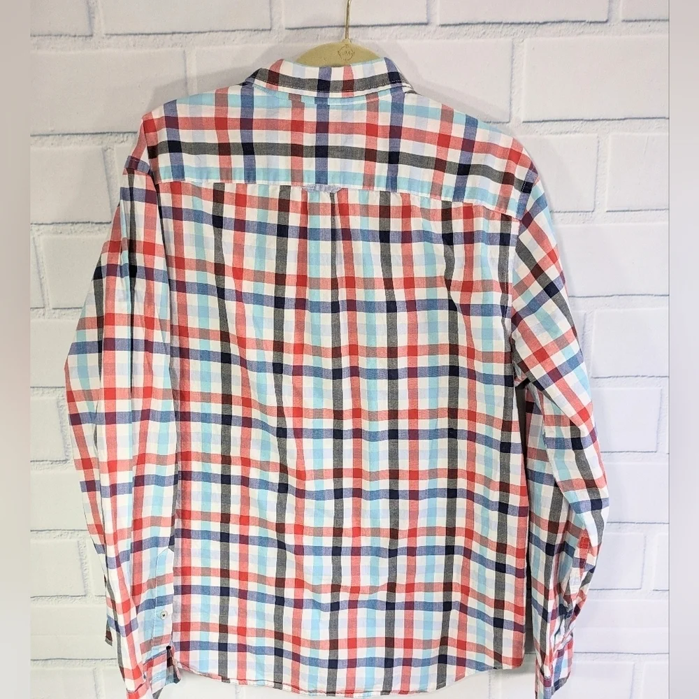American Eagle Prep Fit Cotton Button Down Shirt